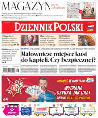 Portada de Dziennik (Pologne)