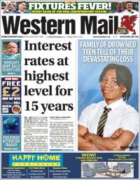 Portada de Western Mail (United Kingdom)