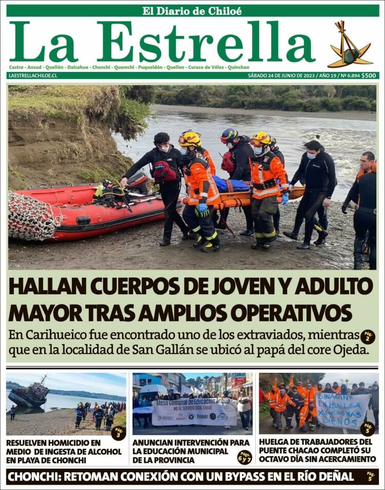 Portada de Estrella de Chiloé (Chile)