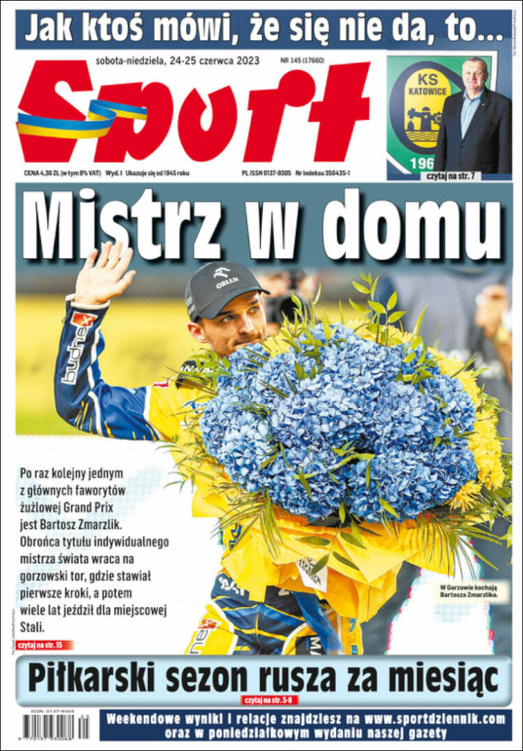 Portada de Katowicki Sport (Polonia)