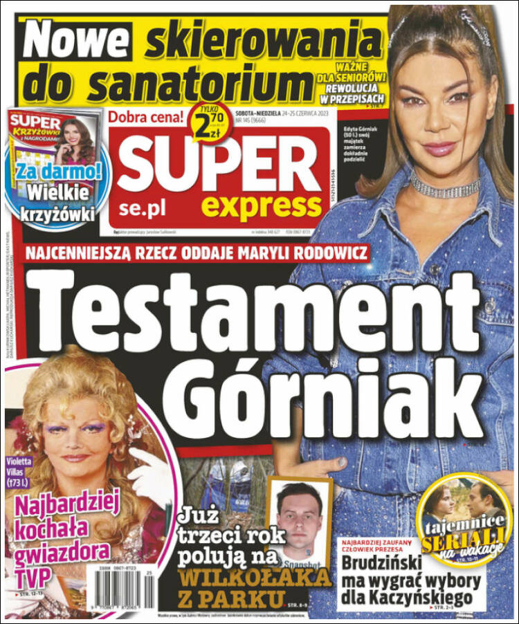 Portada de Super Express (Polonia)