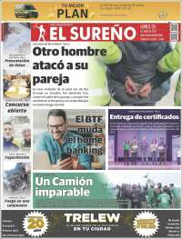 Portada de Diario El Sureño (Argentina)