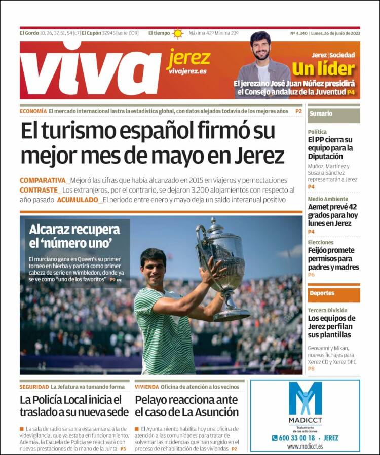 Portada de Información - Jerez (España)