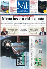 Portada de Milano Finanza (Italia)