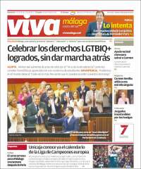 Portada de Viva Málaga (España)