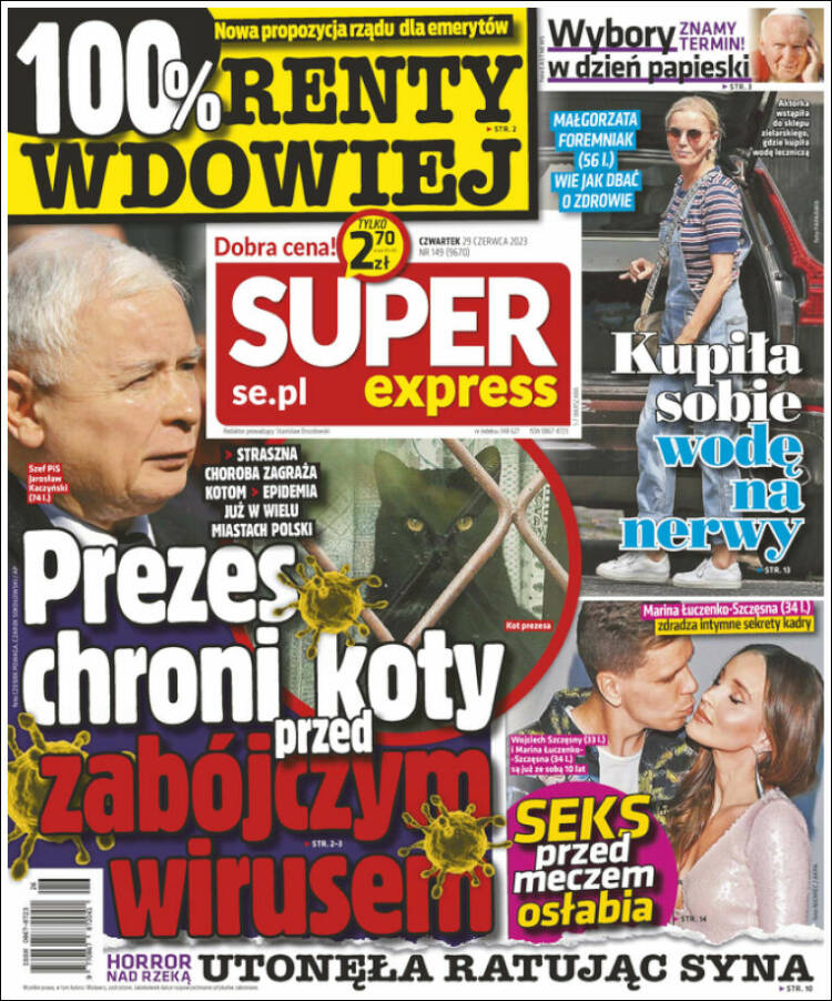 Portada de Super Express (Polonia)
