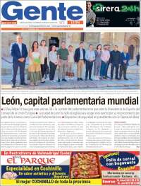 Portada de Gente en León (España)