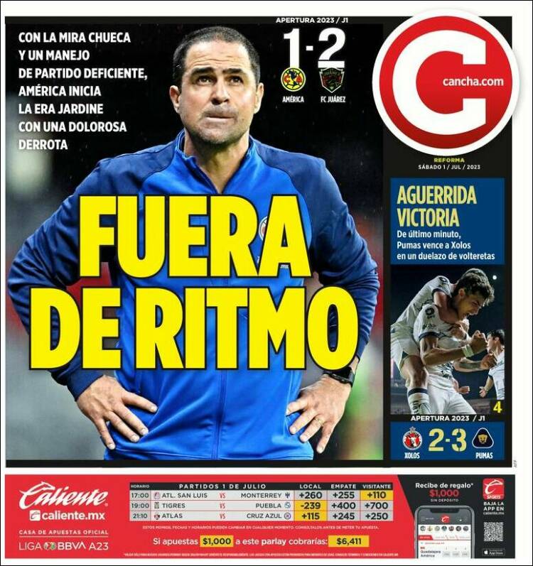 Portada de Cancha (M&eacute;xico)