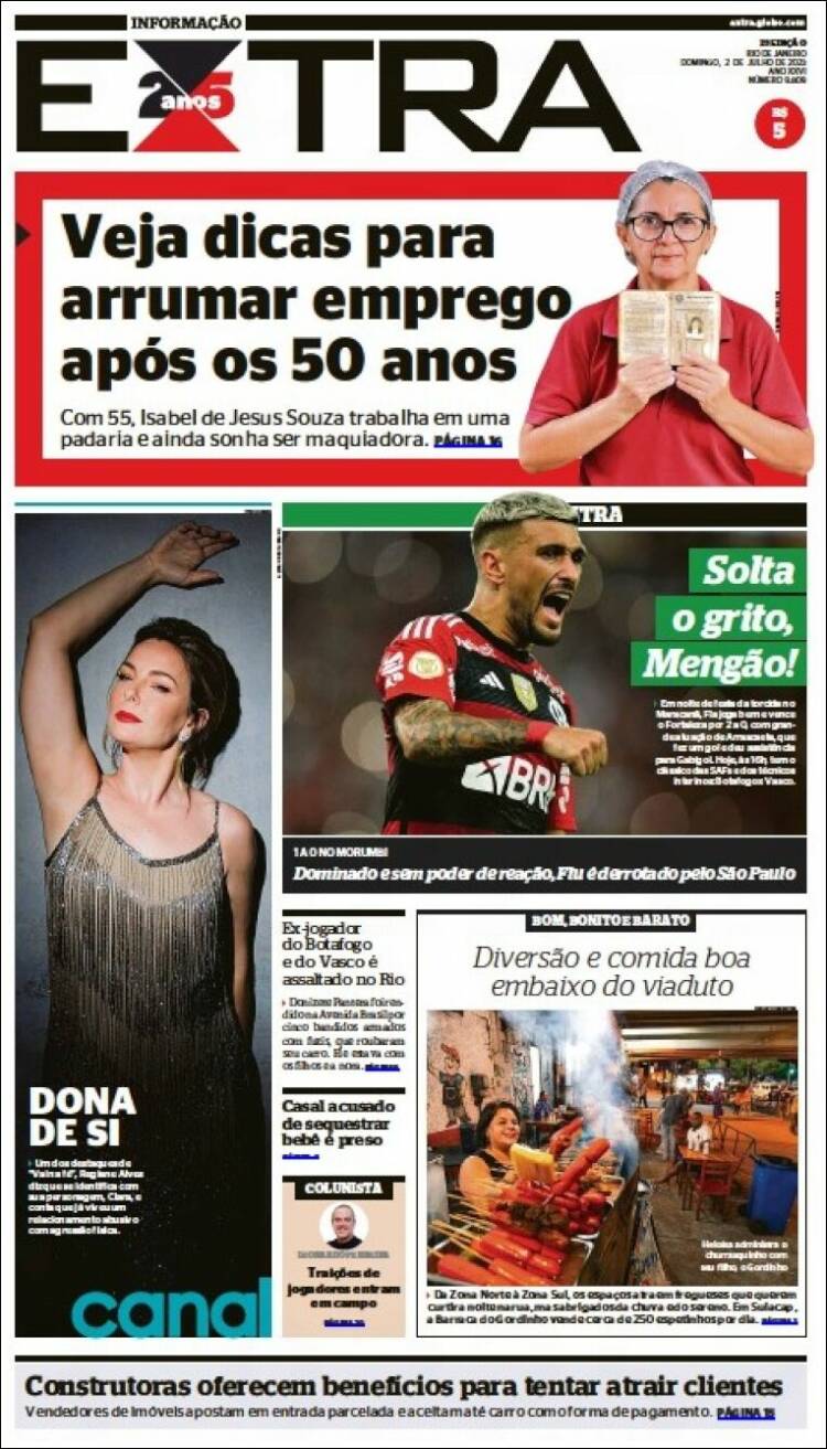 Portada de Extra (Brasil)