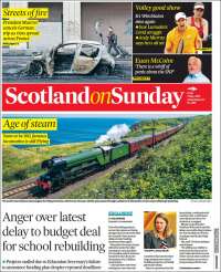 Portada de The Scotsman (Reino Unido)