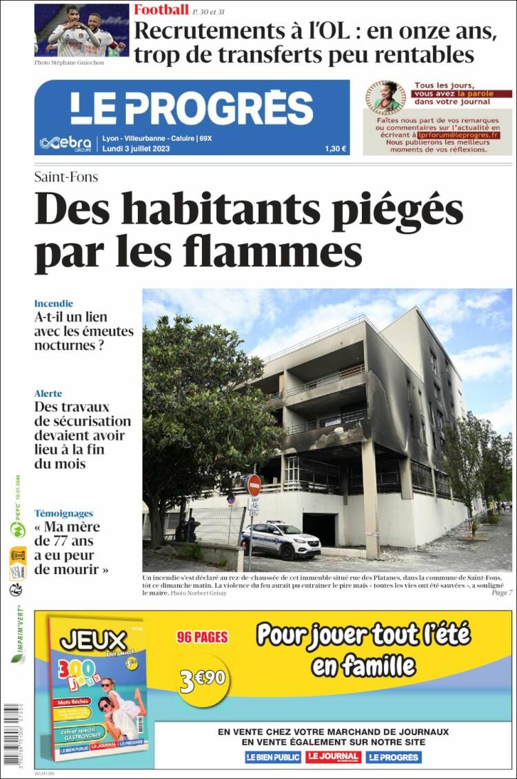 Portada de Progres de Fecamp (Francia)