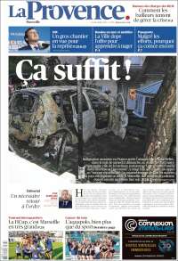 Portada de La Provence (Francia)