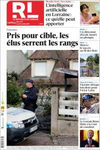 Portada de Le Republicain Lorrain (Francia)