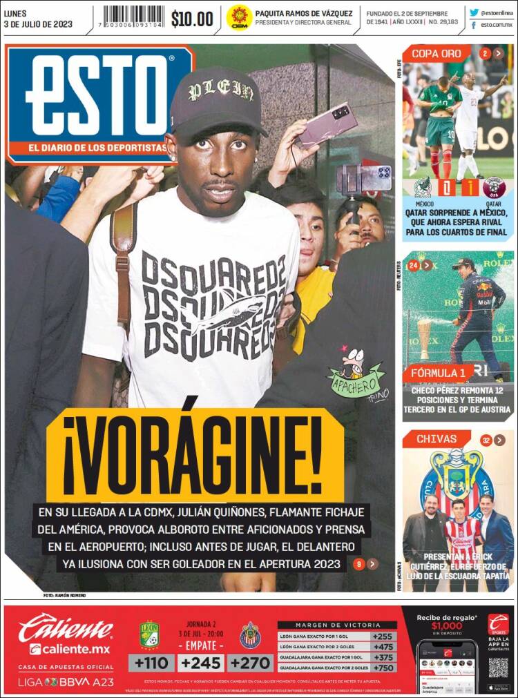 Portada de Esto (México)