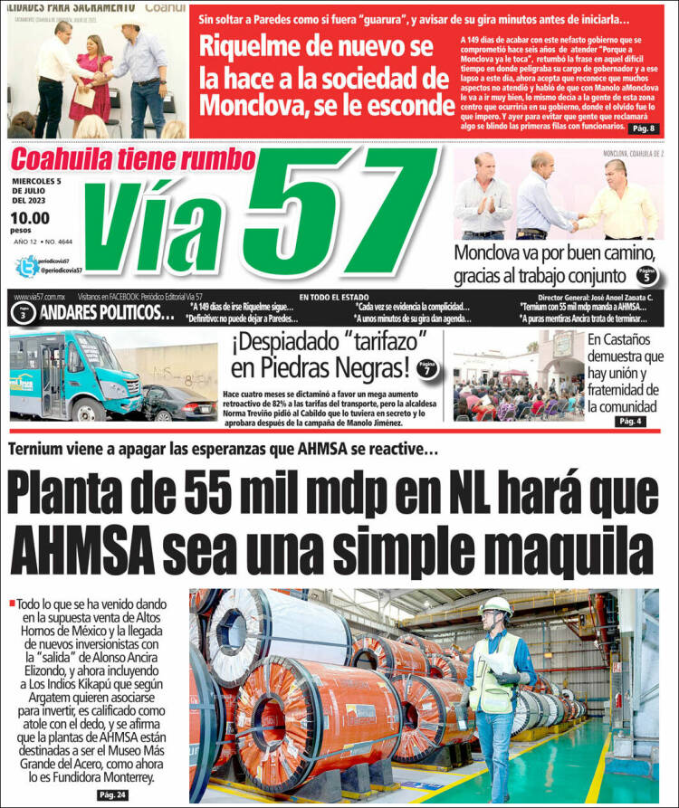 Portada de Via57 (Mexico)
