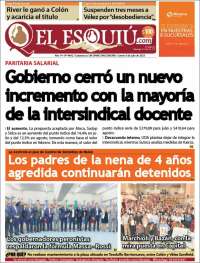 Portada de El Esquiu (Argentina)