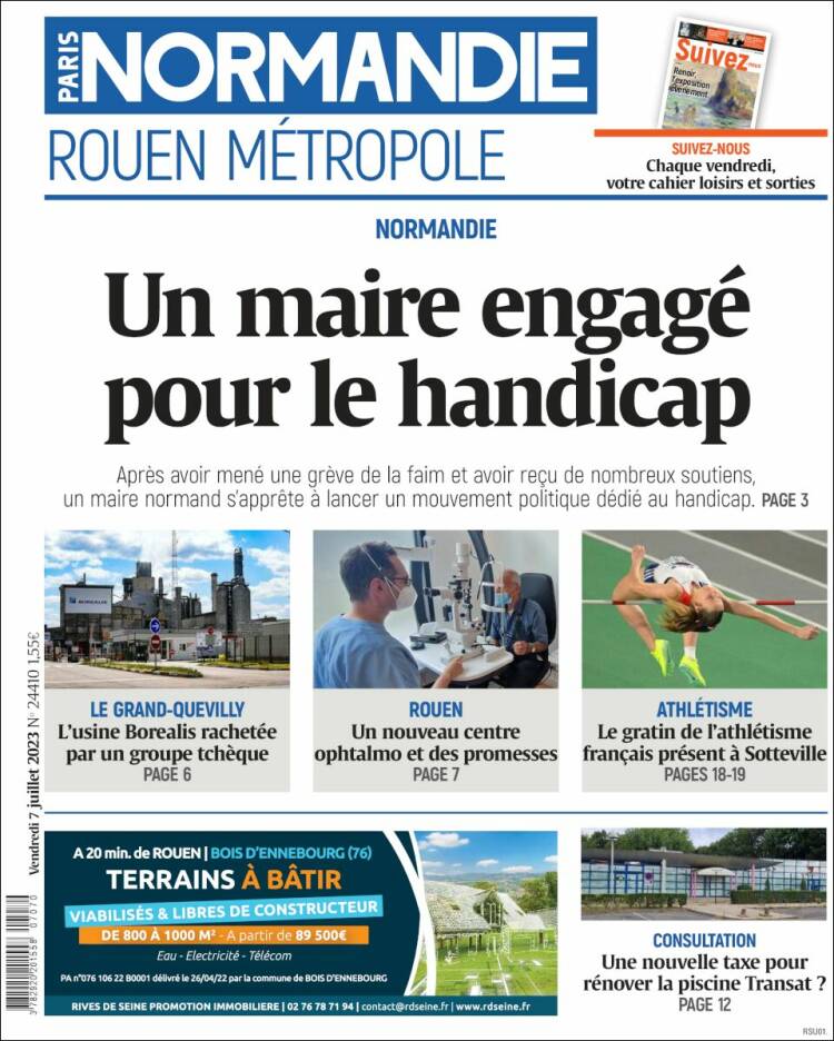 Portada de Paris Normandie (France)