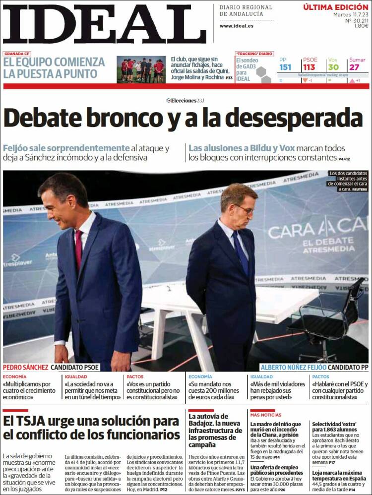 Portada de Ideal (España)