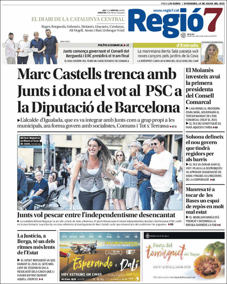 Portada de Regio7 (España)