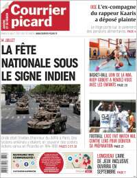 Portada de Courrier Picard (Francia)