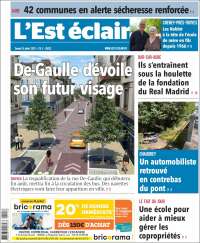 Portada de L'Est Eclair (Francia)