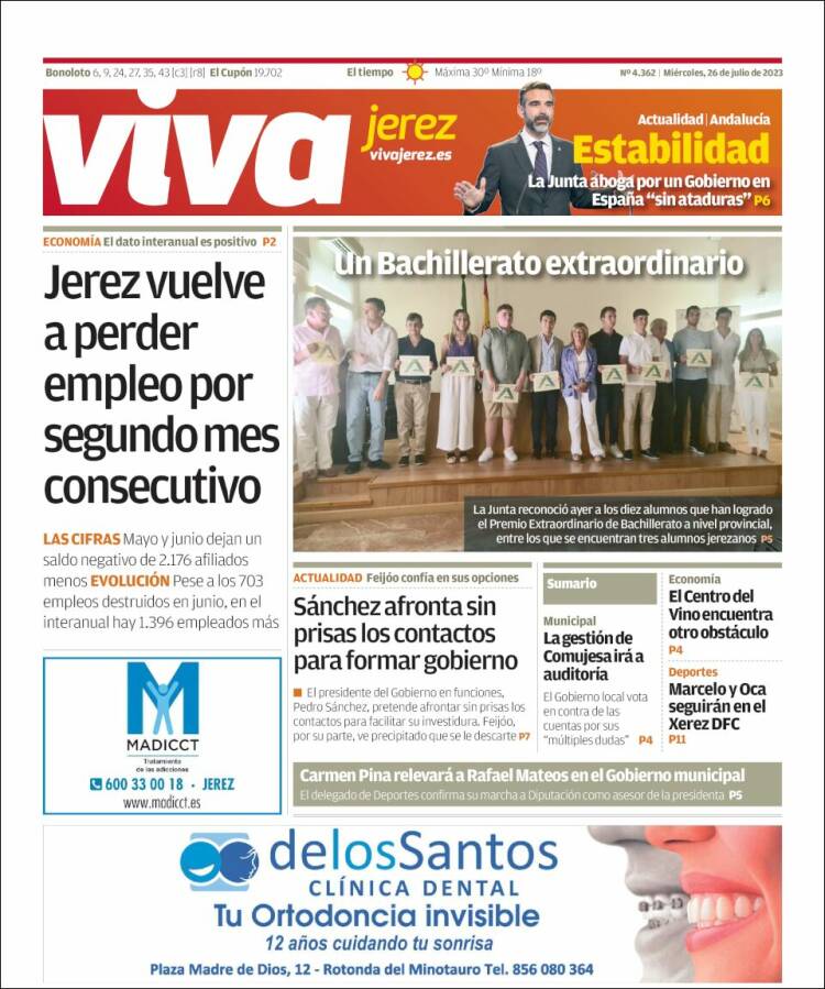 Portada de Información - Jerez (España)