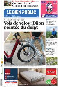 Portada de Le Bien Public (Francia)