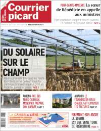 Portada de Courrier Picard (Francia)