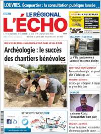 Portada de L'Echo de la Haute-Vienne (Francia)