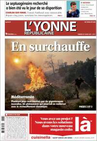 Portada de L'Yonne-Républicaine (Francia)