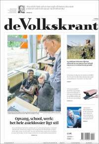 Portada de De Volkskrant (Países Bajos)