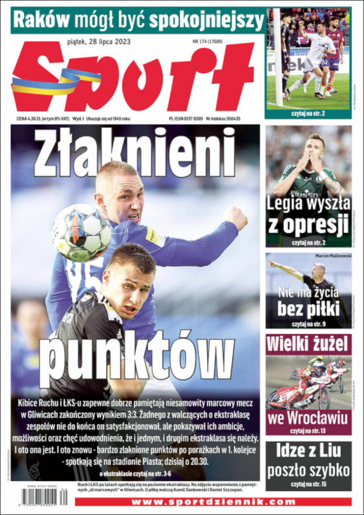Portada de Katowicki Sport (Polonia)