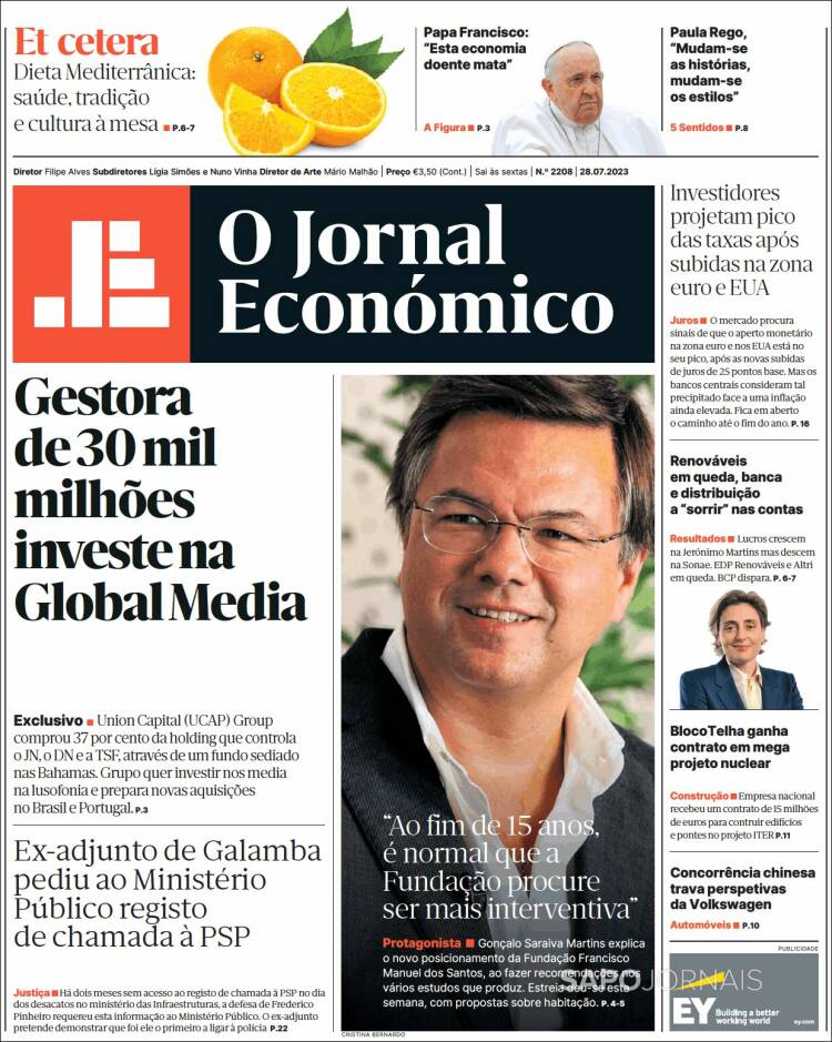 Portada de Oje (Portugal)