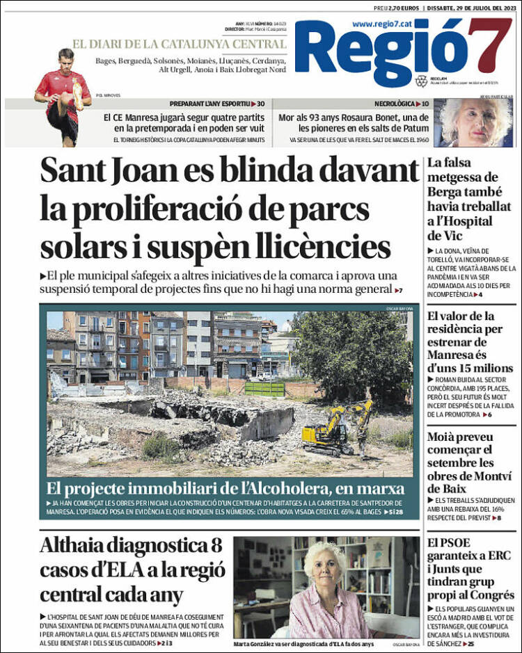 Portada de Regio7 (España)