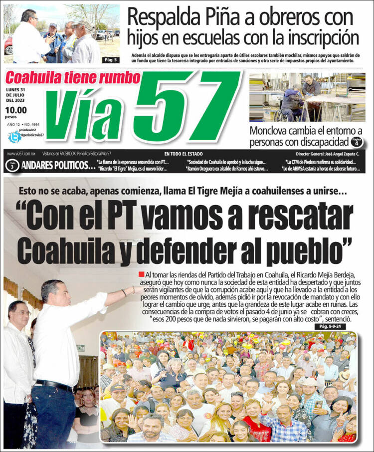 Portada de Via57 (Mexique)