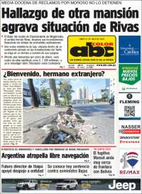 Portada de ABC Color (Paraguay)