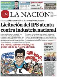 Portada de La Nación (Paraguay)