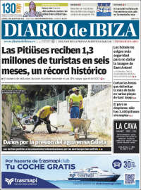 Portada de Diario de Ibiza (España)