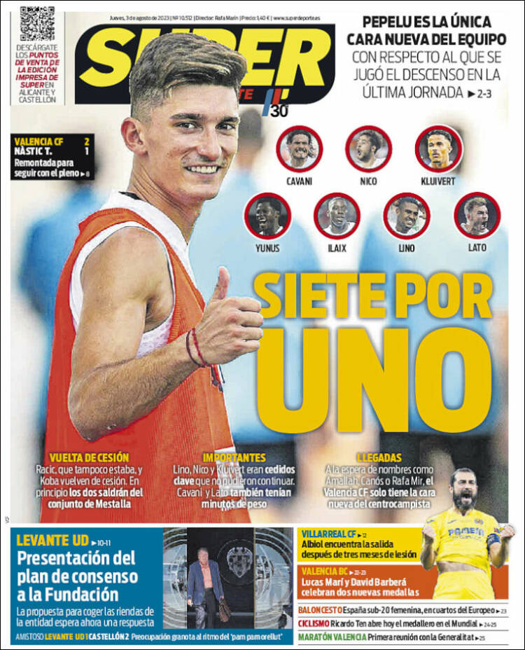 Portada de Superdeporte (España)