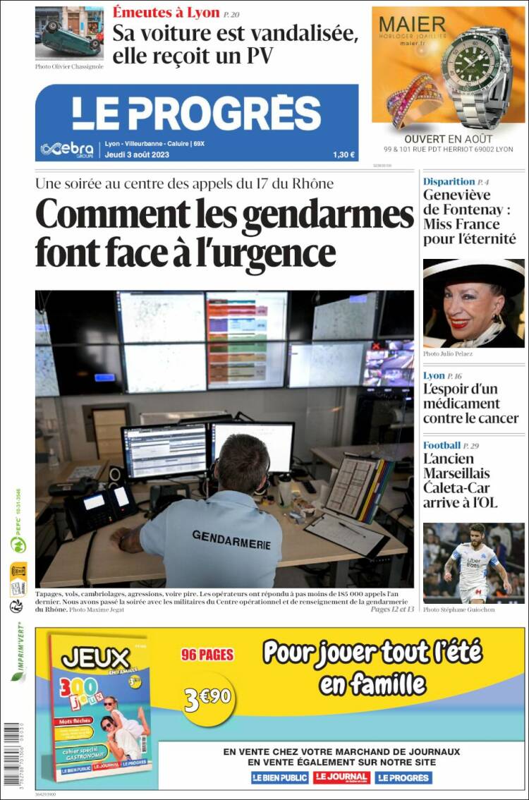 Portada de Progres de Fecamp (France)