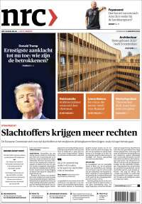 Portada de NRC Handelsblad (Países Bajos)