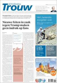 Portada de Trouw (Pays-Bas)