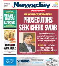 Portada de Newsday (USA)