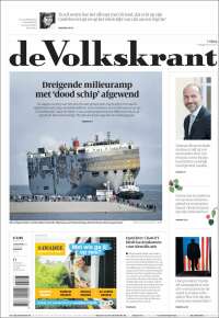 Portada de De Volkskrant (Países Bajos)