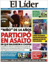 Portada de Lider de San Antonio (Chile)