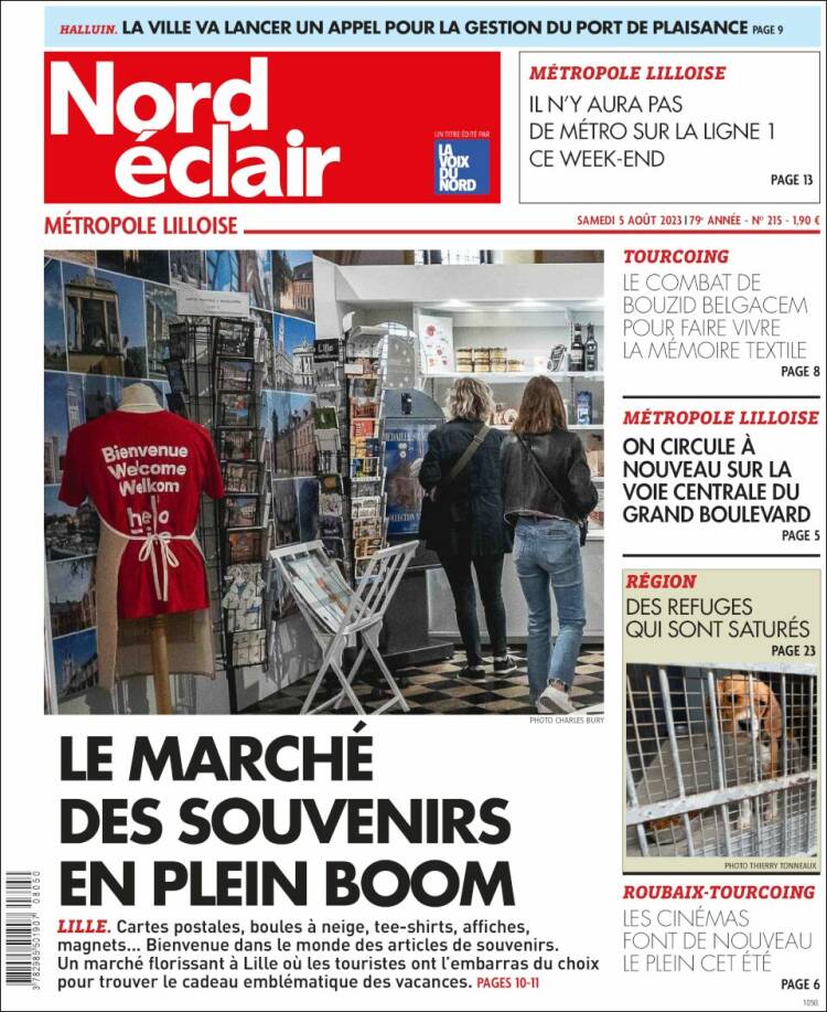 Portada de Nord Éclair (Francia)