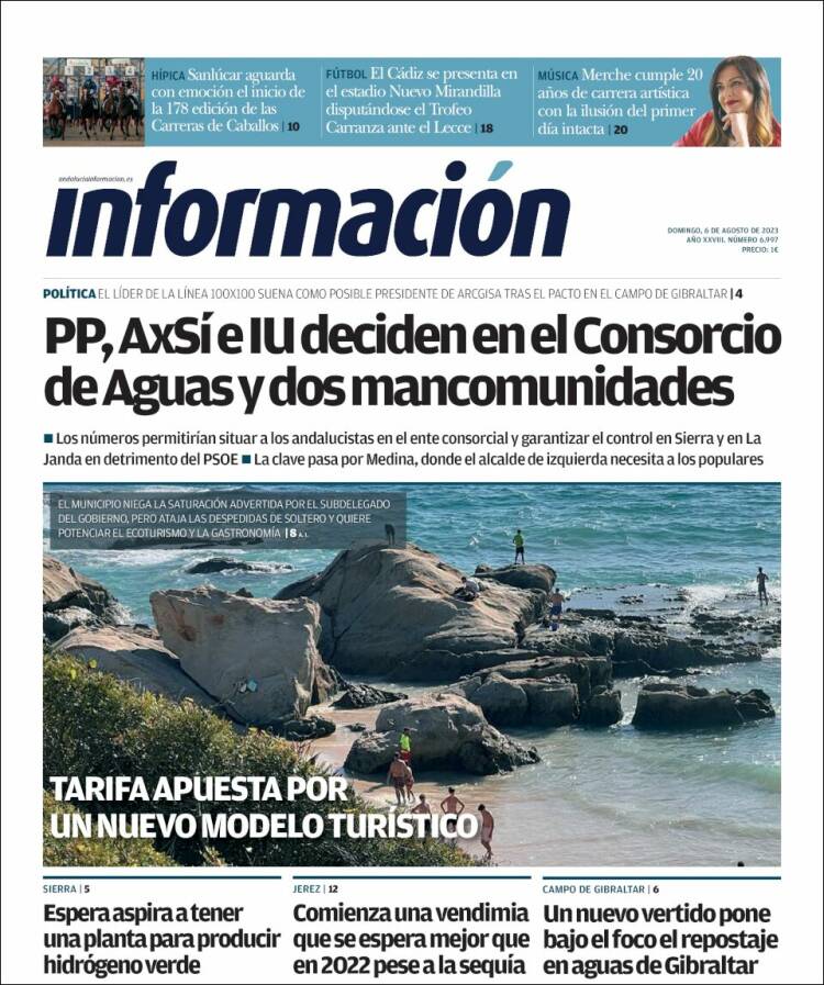 Portada de Información - Cadiz (España)