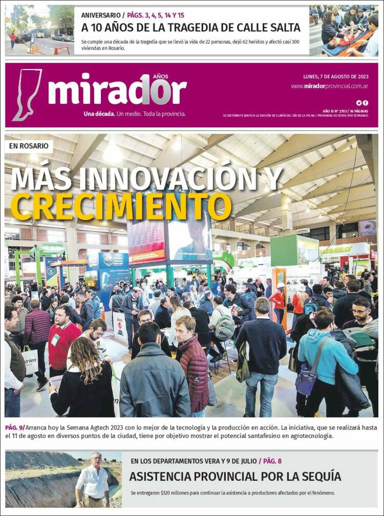 Portada de Mirador Provincial (Argentina)