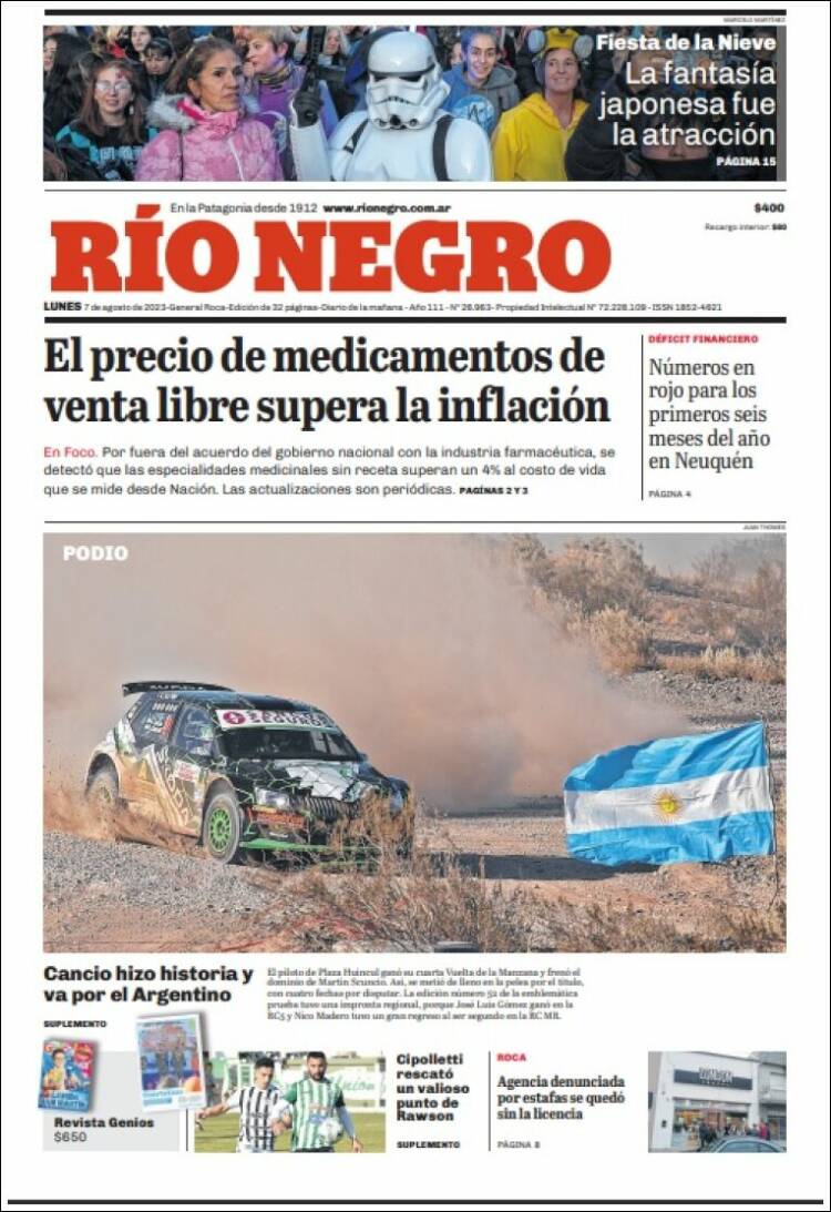 Portada de Rio Negro (Argentina)
