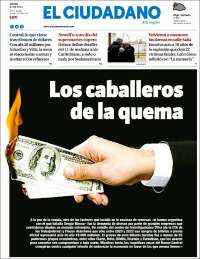 Portada de Diario El Ciudadano (Argentina)